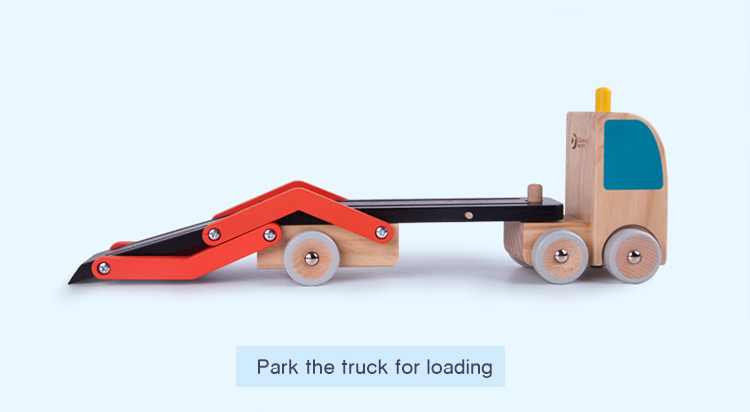 Classic World wooden truck baby toy