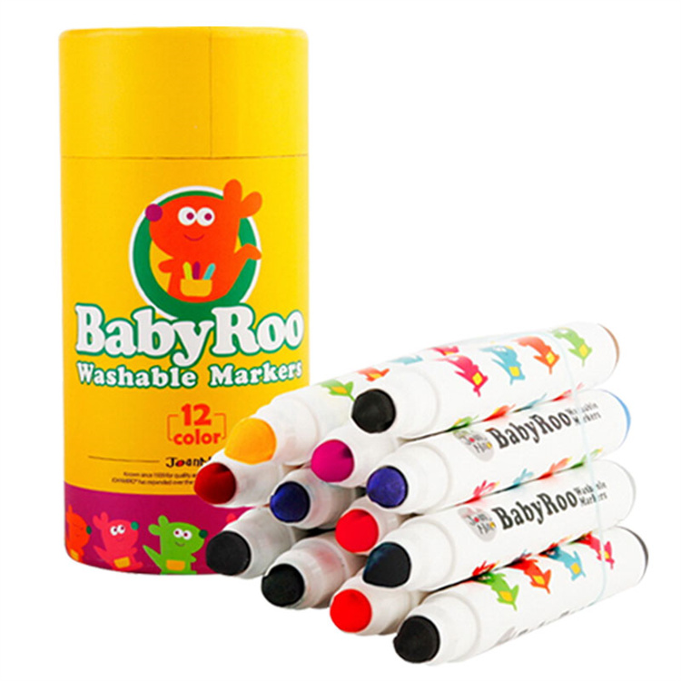 Joanmiro washable non toxic 24 color children s crayons