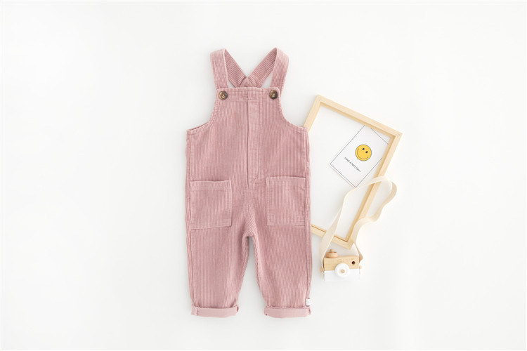 Posh Tang Corduroy thermal jumpsuit for children
