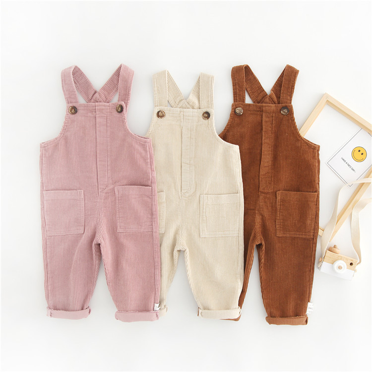 Posh Tang Corduroy thermal jumpsuit for children
